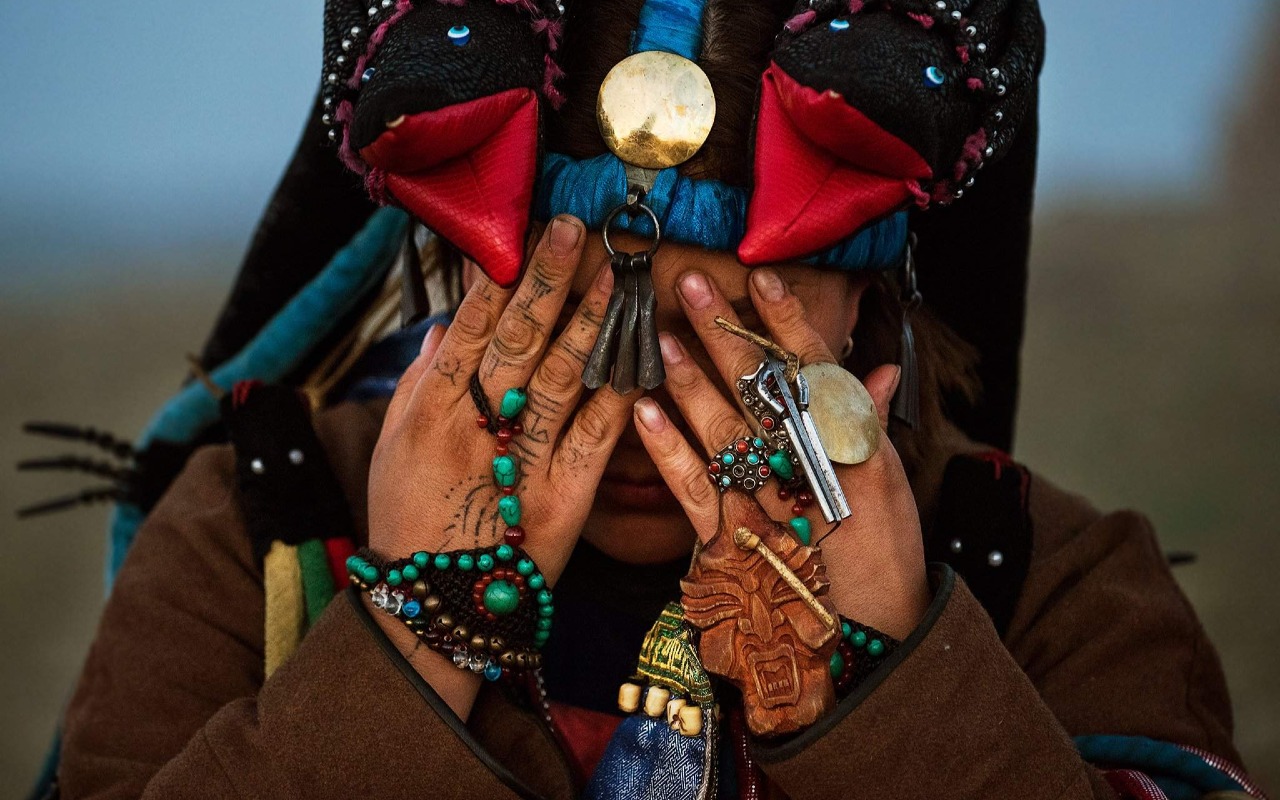 "Mongolian shamaness" Photo by Kevin Frayer | Premium Travel Mongolia