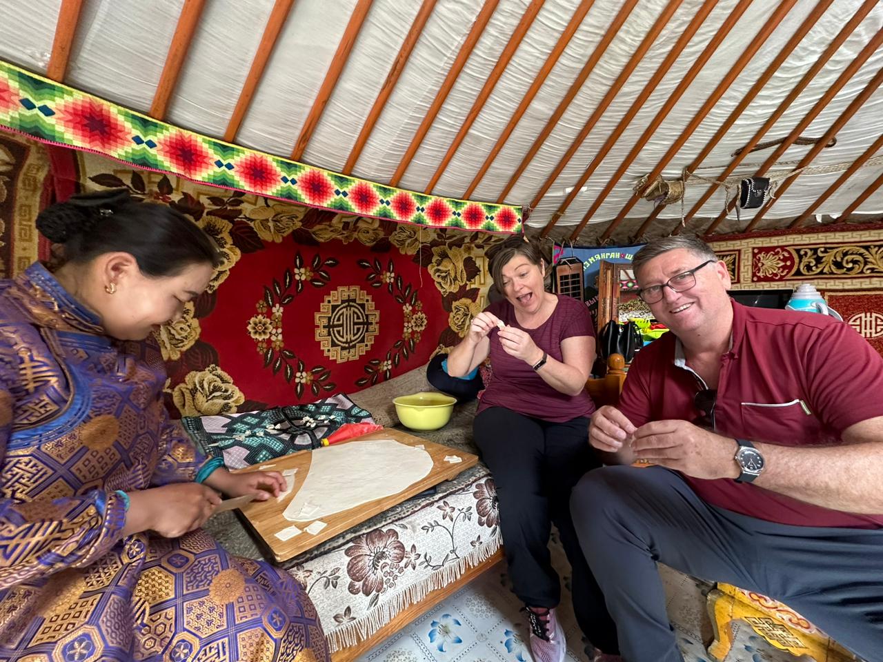 Mongolian cooking class
